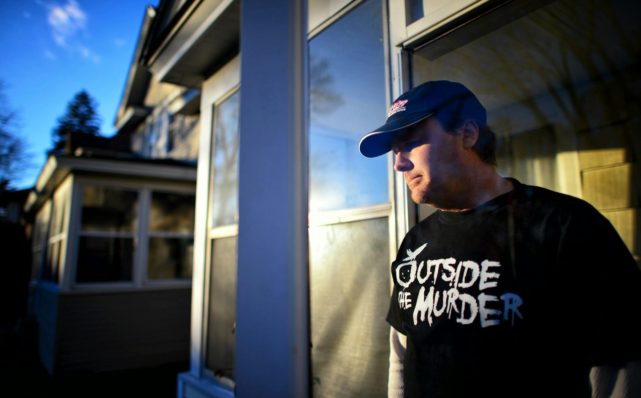 Bill Bobick described the scene in front of his home in St. Paul’s Merriam Park neighborhood, where a 21-year-old man was shot by St. Paul police Sunday morning.