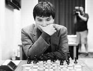 FULL CREDIT MUST READ: Courtesy of Chess Club and Scholastic Center of St. Louis / Austin Fuller. Wesley So at the U.S. Chess Championship.