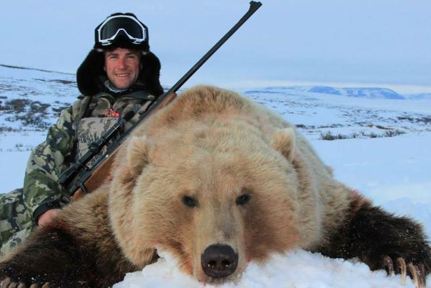 Travis Pineur bagged this bear in western Alaska.