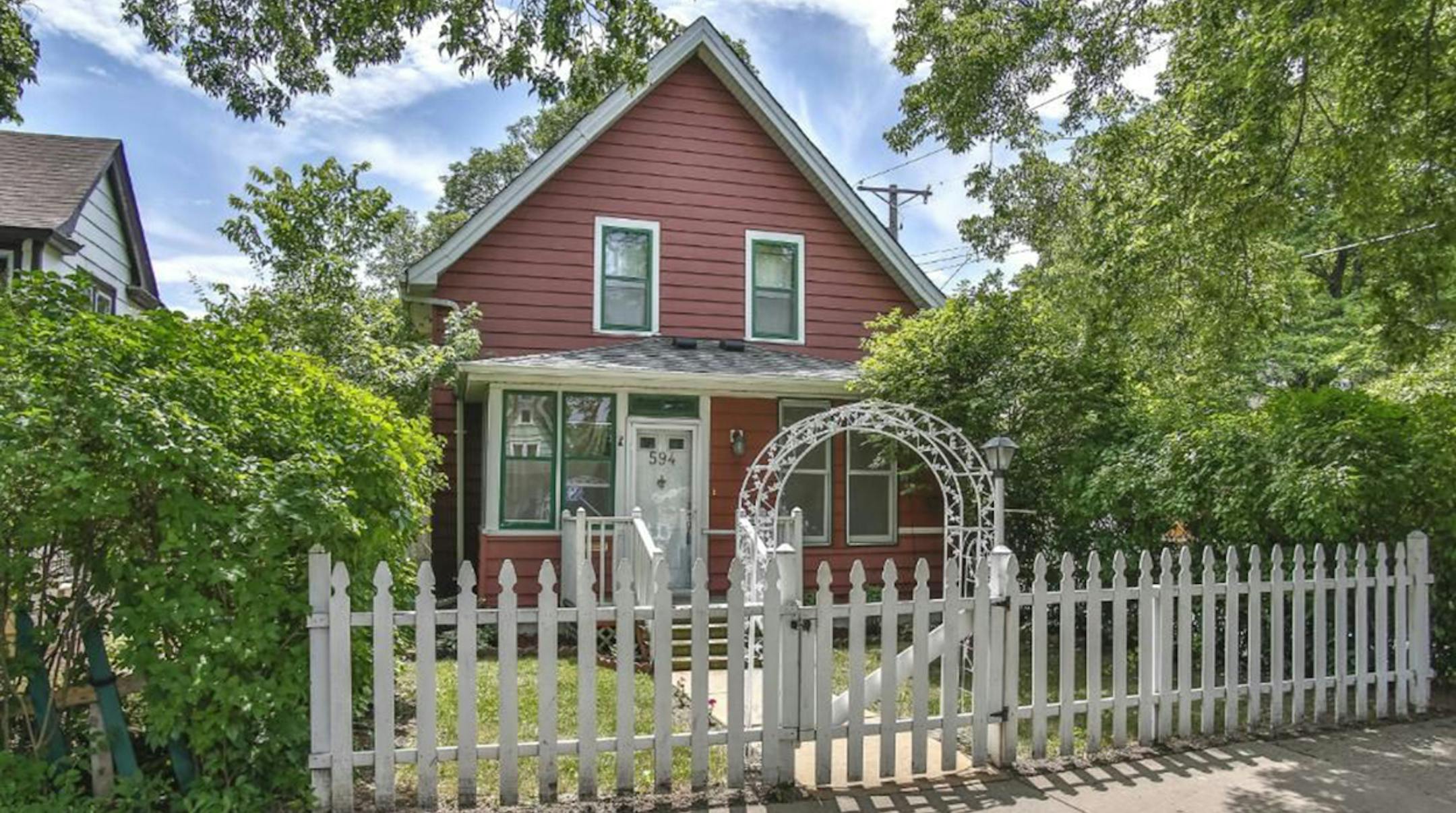 St. Paul
Built in 1913, this three-bedroom, one-bath house located in the Payen-Phalen neighborhood has 1,483 finished square feet and features decorative glass windows, hardwood floors and woodwork, eat-in kitchen, porch, full finished basement, fenced yard and two-car detached garage. Listed by Gail Strom, Re/Max Results, 952-220-4027.