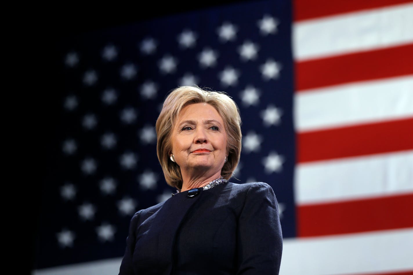 Democratic presidential candidate Hillary Clinton was introduced during a campaign stop in January in Rochester, N.H.