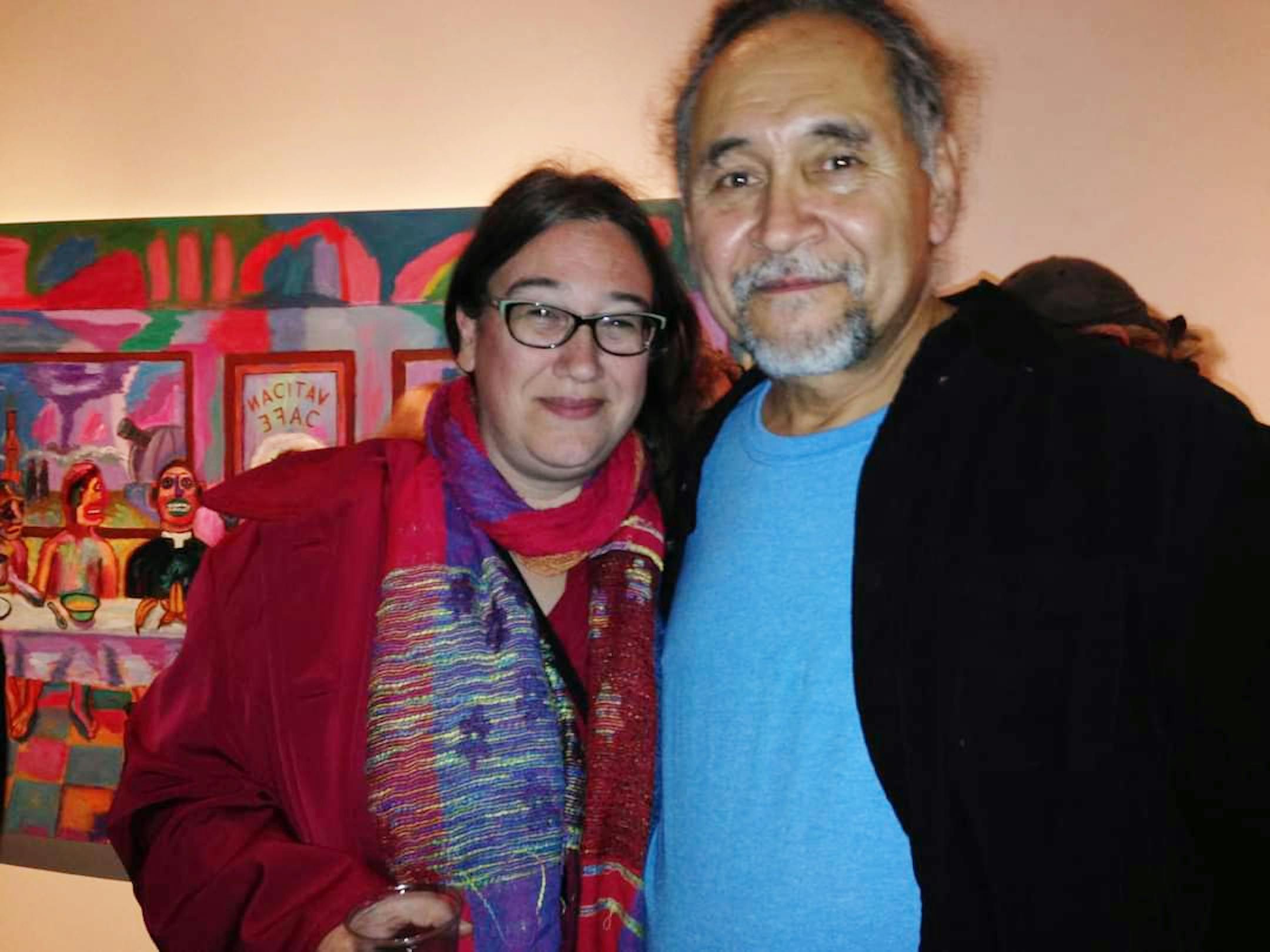 Heid E. Erdrich and Jim Denomie.