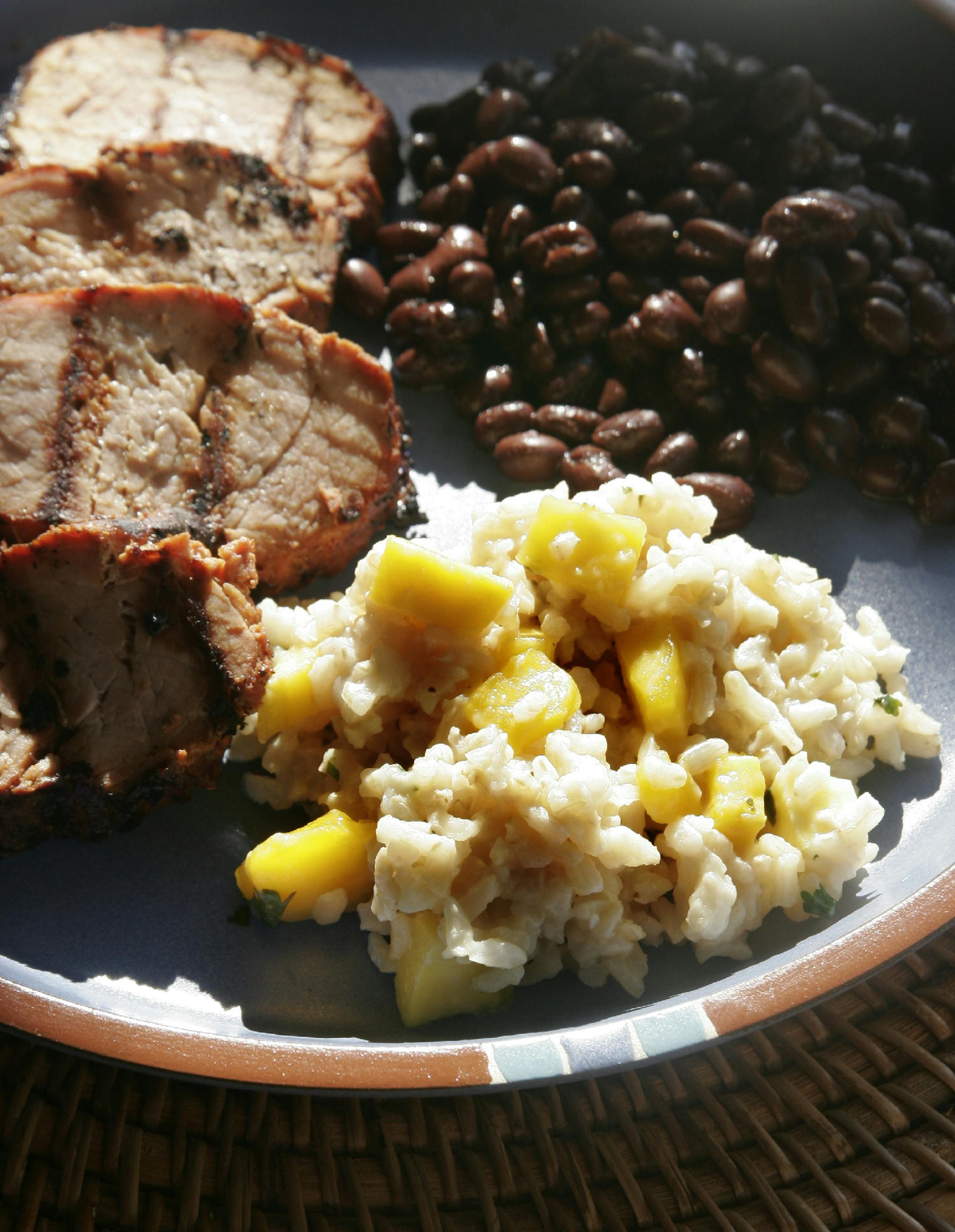 Miami-spiced coconut rice