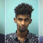 Mohamed Hassan Abdi, Abdirahin Omar Ali and Sahal Abdi Hassan (Credig: Stearns County jail)
