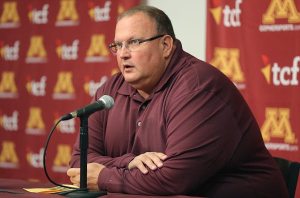 Gophers football coach Tracy Claeys didn't declare a pecking order in the competition at quarterback behind starter Mitch Leidner. Demry Croft, Conor 