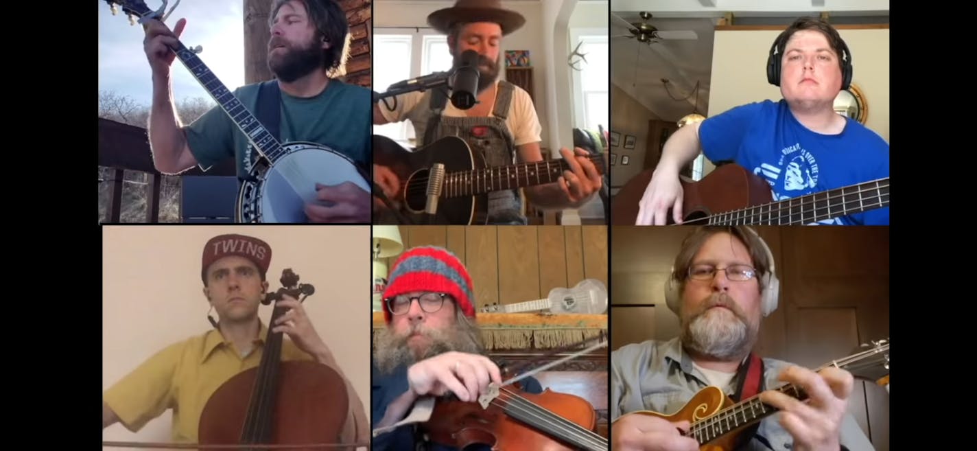 Trampled by Turtles livestream.