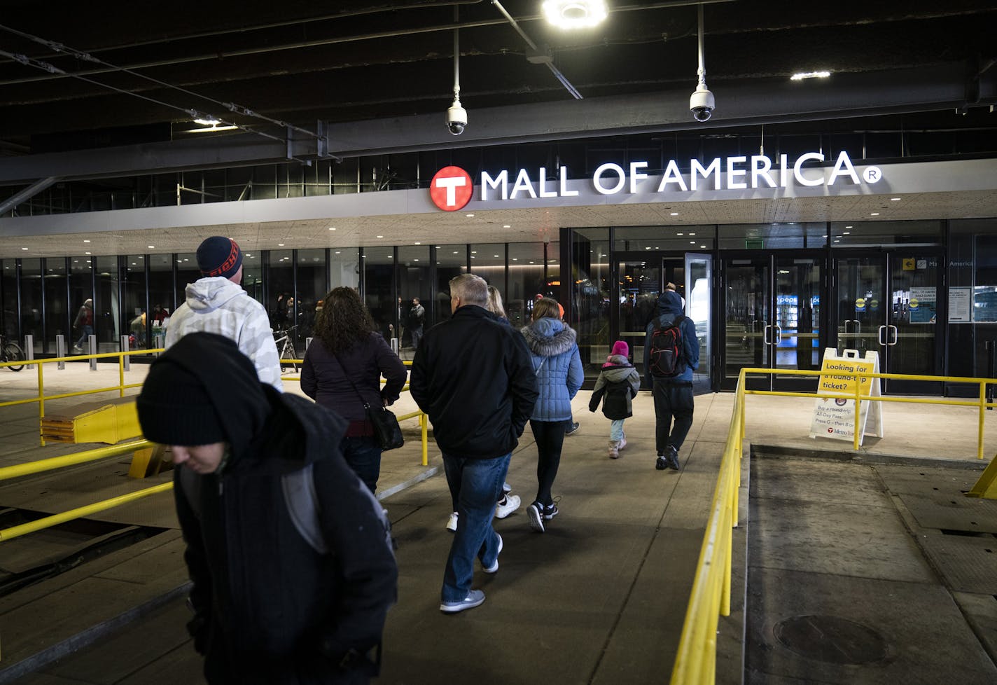 The station serves passengers for the Blue Line light rail, the Red Line bus-rapid transit, and nine local bus routes, including the Route 5, one of the busiest transit thoroughfares in the state.