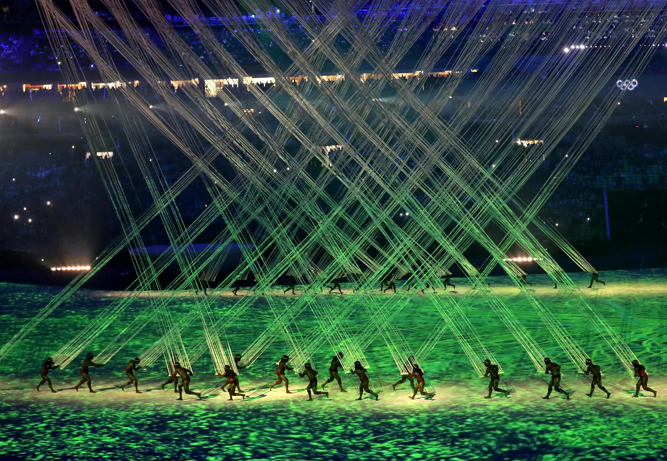 The legendary Maracan� Stadium was the site the opening ceremony of the 2016 Summer Olympic Games. Here, ] 2016 Summer Olympic Games - Rio Brazil brian.peterson@startribune.com Rio de Janeiro, Brazil - 08/05/2016