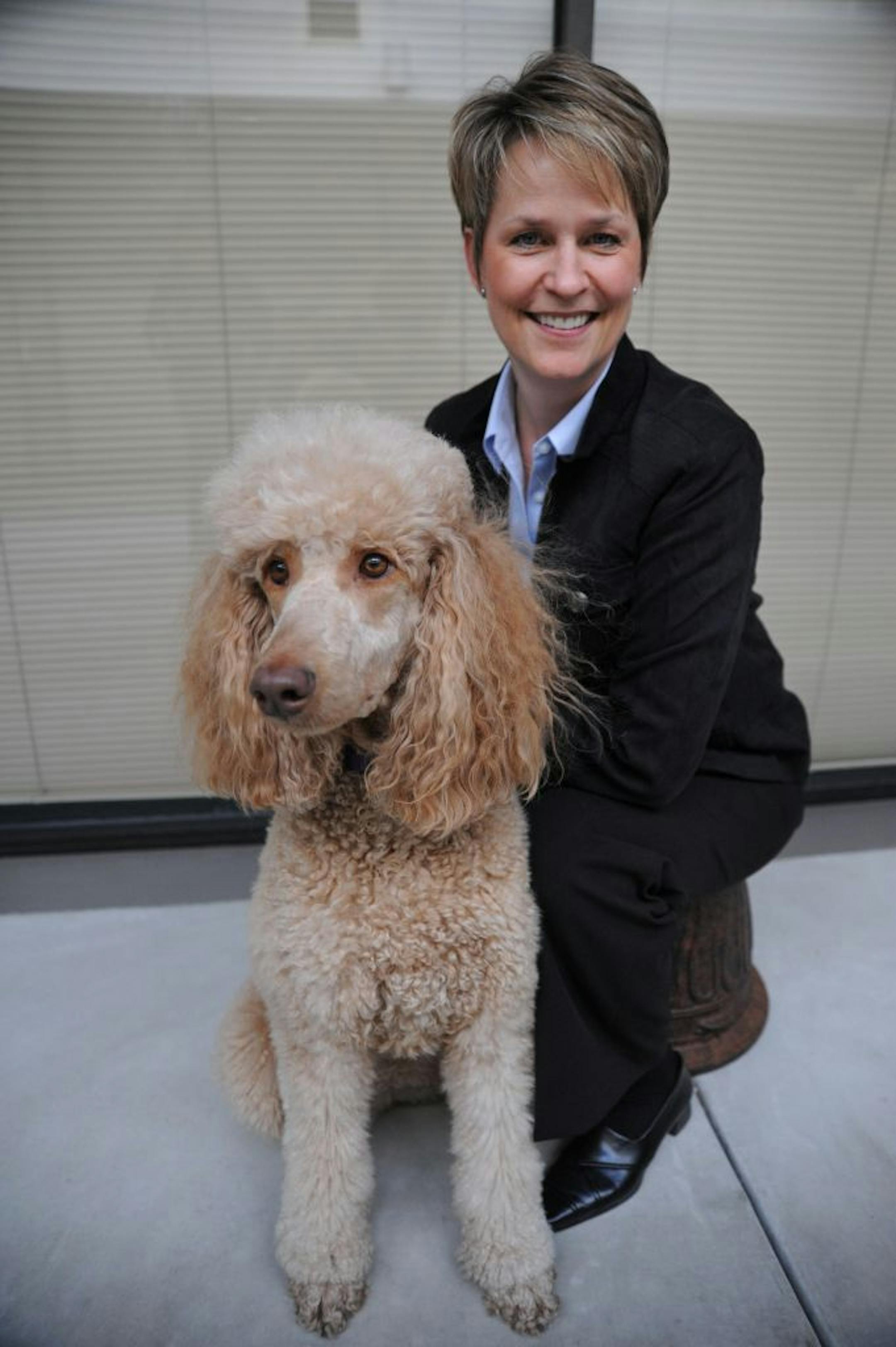 � Veteran technology entrepreneur Mark Kroll, his son Brady, and veterinarian Lisa Lavin have come up with the new technology that allows pet owners to chat with their pets remotely. Lisa Lavin with her poddle Hattie, talked about the challenges of bringing a new product to market.