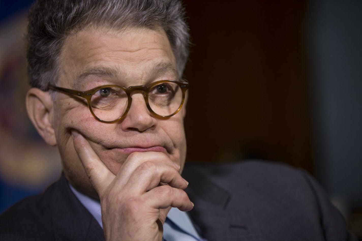 Los Angeles radio news anchor Leeann Tweeden alleged Thursday that Sen. Al Franken forcibly kissed her while rehearsing for a 2006 USO tour performance and later was photographed reaching out to grope Tweeden as she slept during a flight.