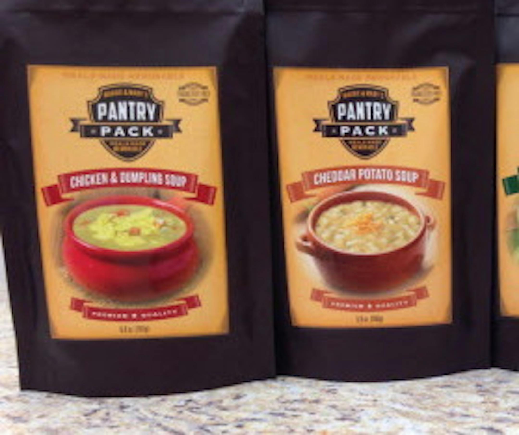 A package of 4 dried soup mixes made in Shakopee at North Aire Market will be featured Sunday on QVC.