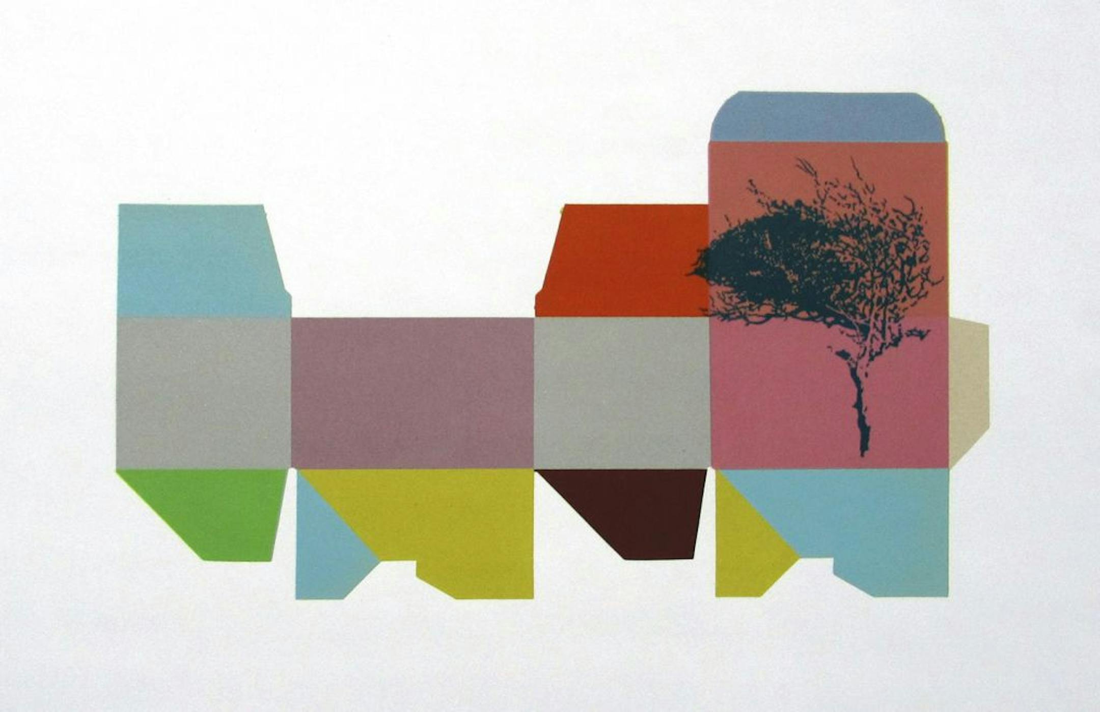 Ray Henshaw screenprint (detail), 2010