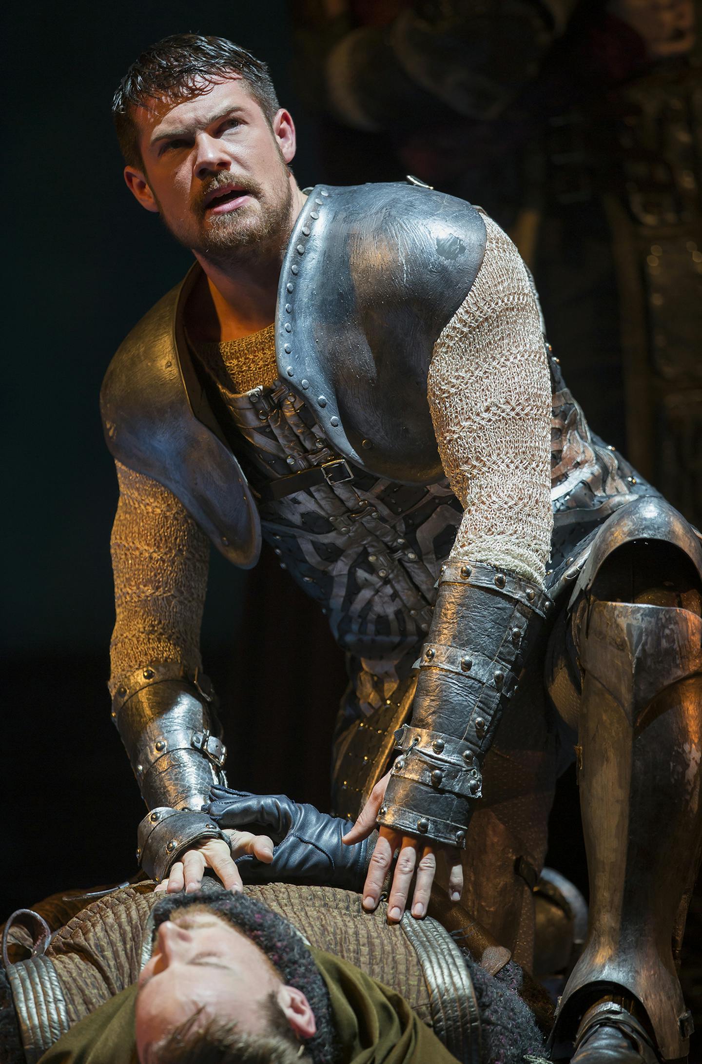 Tim Rogan as Lancelot in "Camelot." (Photo by Scott Suchman 2014)