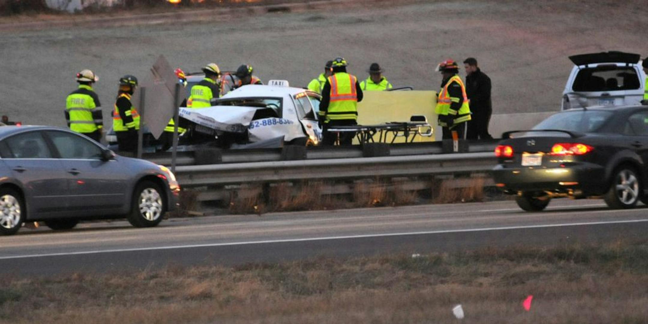 The victim of the crash was cabdriver for Northstar Taxi was identified as Nadir I. Ombabi, 57, of Burnsville. who died in the early morning multiple car accident on 494 East Bound near France Ave. in Bloomington on Monday October 29,2012