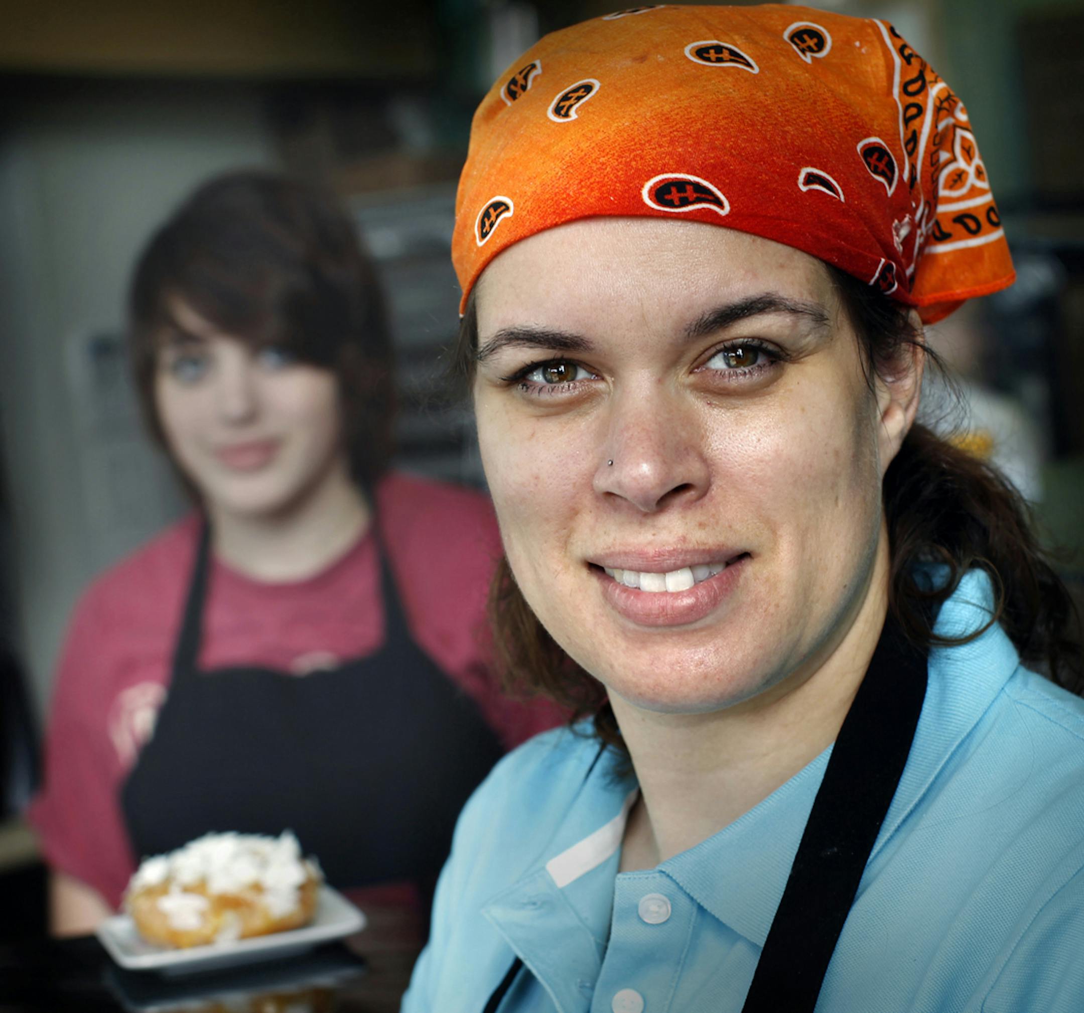 Lisa Clark of Mojo Monkey Donuts. ORG XMIT: MIN2013072618035464