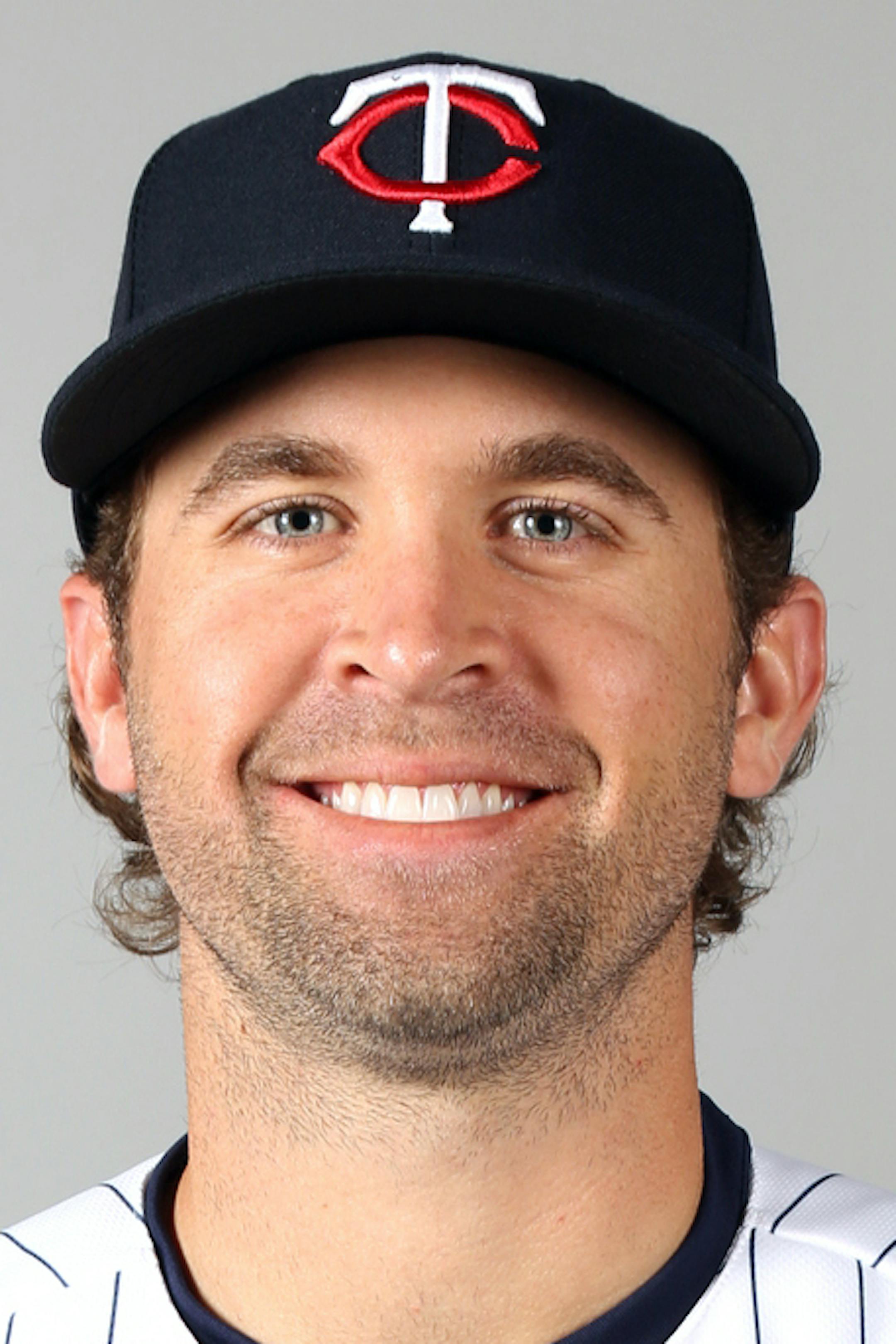 FORT MYERS, FL - FEBRUARY 19: Brian Dozier (2) of the Minnesota Twins poses during Photo Day on Tuesday, February 19, 2013 at Hammond Stadium in Fort Myers, Florida. (Photo by Robbie Rogers/MLB Photos via Getty Images) *** Local Caption *** Brian Dozier ORG XMIT: 159448017