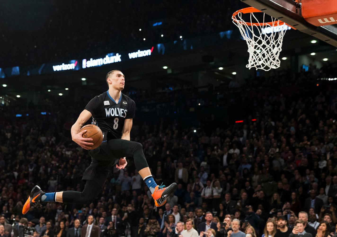 Zach LaVine&#x2019;s field goal percentage has increased each season he has been in the league. This year, he&#x2019;s making 46.8 percent of his shots.