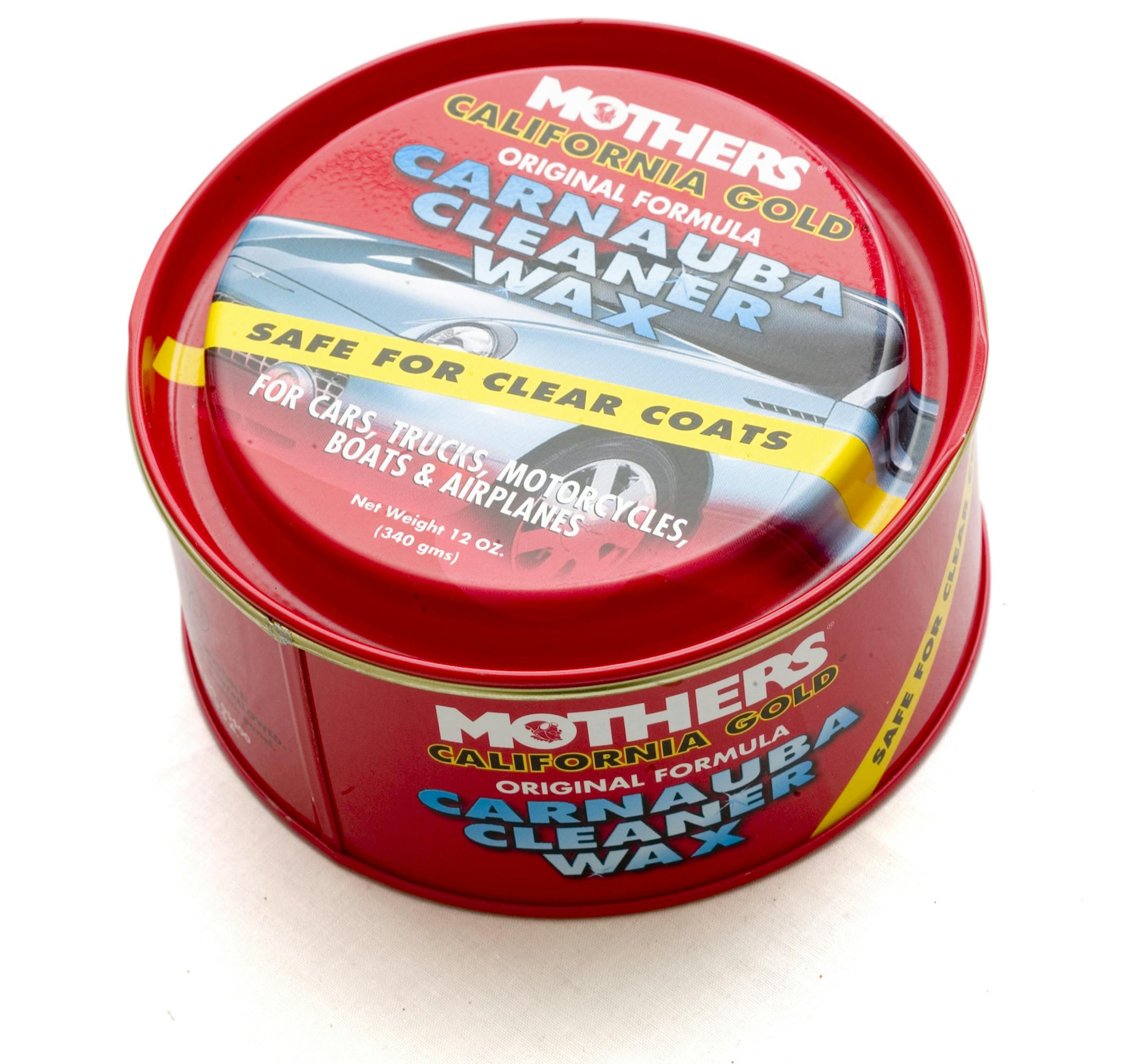 Mother's Carnauba Paste Wax can be used to polish your car after a nasty wintry mix. (John Mutrux/Kansas City Star/KRT) ORG XMIT: 1026370