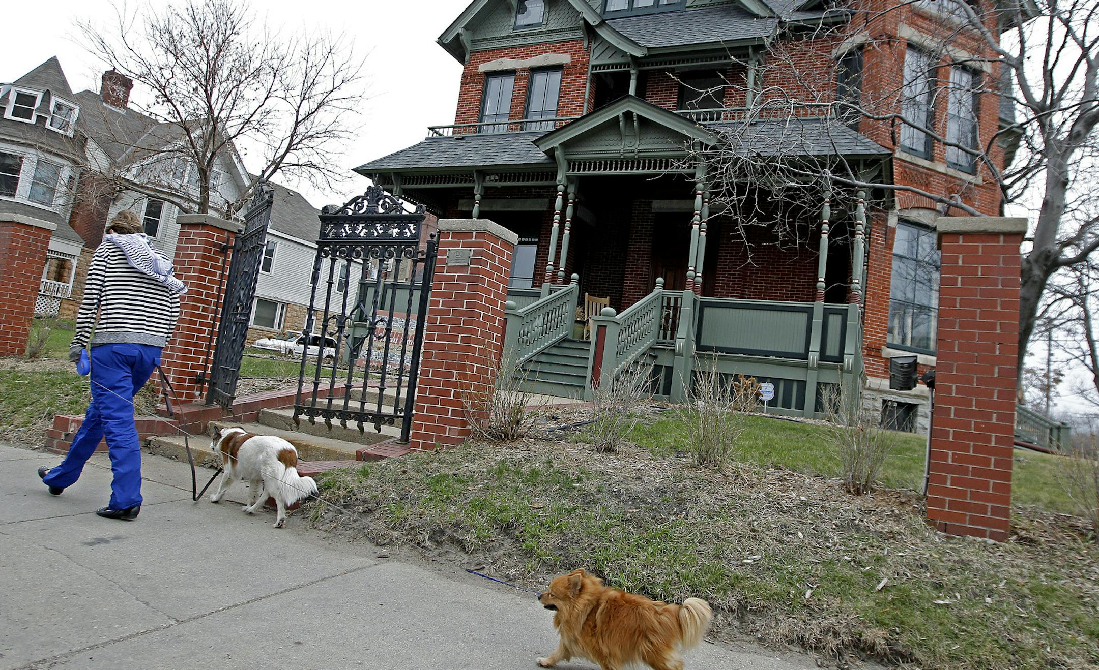 The Coe Mansion, the home of the museum in Steven Square in Minneapolis, has remained in shambles, as money has been tight.