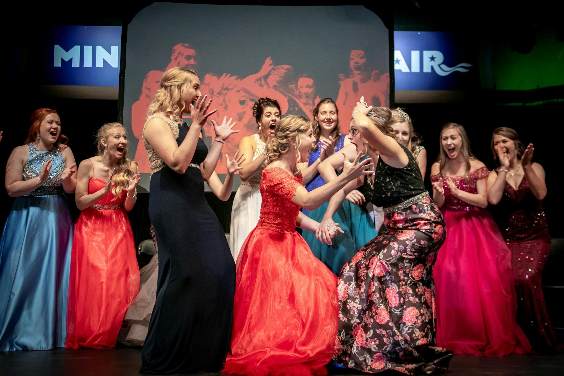 The celebration after Princess Kay of the Milky Way was crowned Wednesday night.