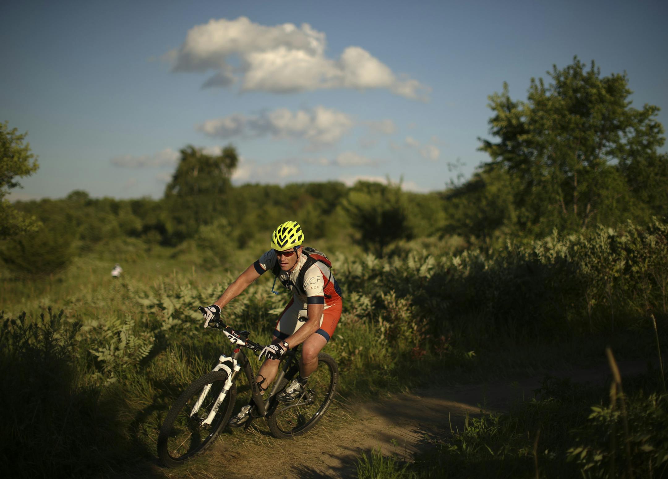 Twin Cities parks agencies, nailing down bargain deals with eager sellers, face a huge funding shortfall. Suburban counties, the biggest acquirers of land, are seeing slow growth in visits, while park use is growing steeply in Hennepin and Ramsey counties. More than 50 riders competed in the Murphy Mountain Bike Sprint Series when it began Wednesday evening, July 31, 2013 at Murphy-Hanrehan Park Reserve in Savage. Grant Larvick headed into the final mile or so of the 10 mile race Wednesday night