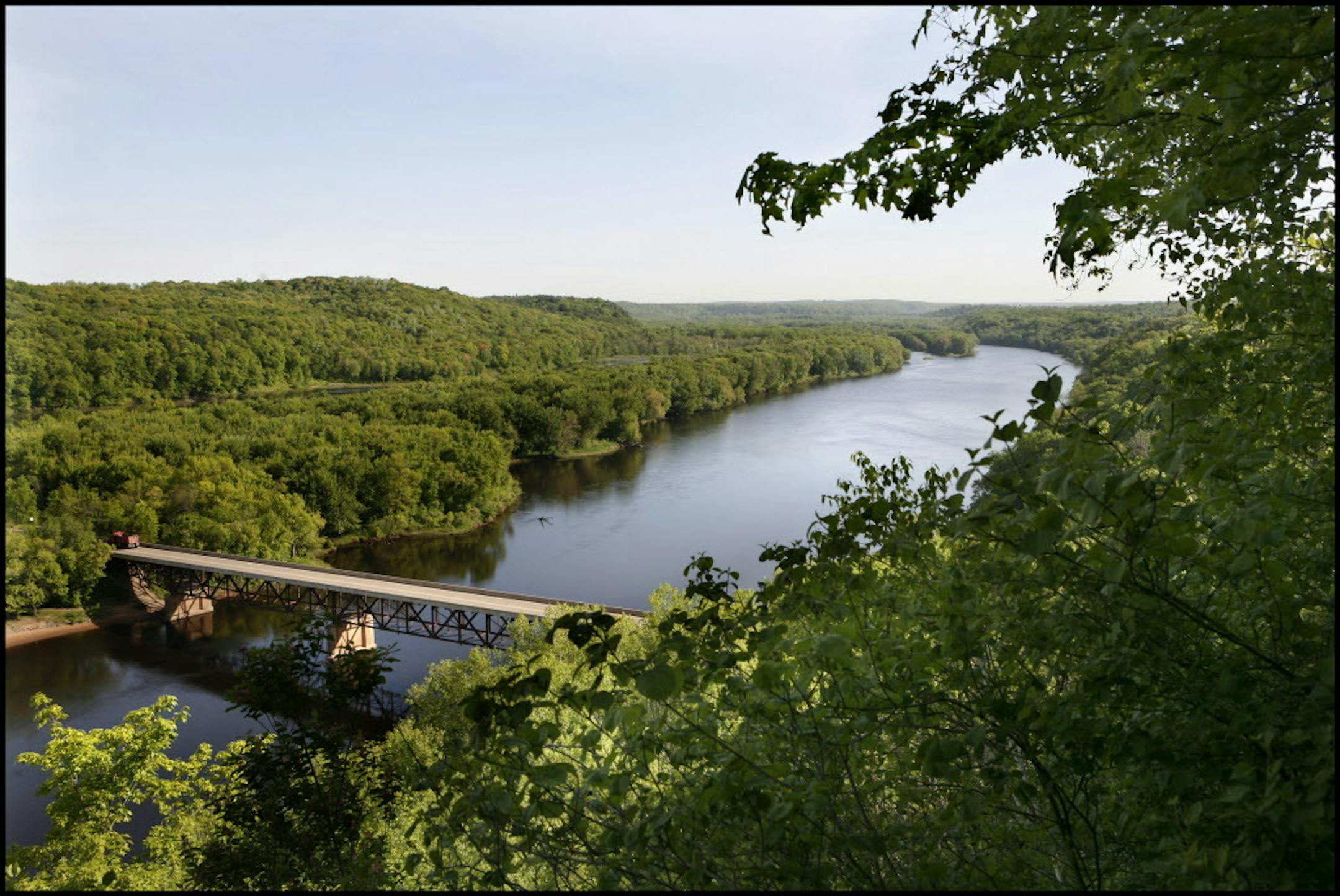 Hwy. 243/Osceola Bridge over the St. Croix River.