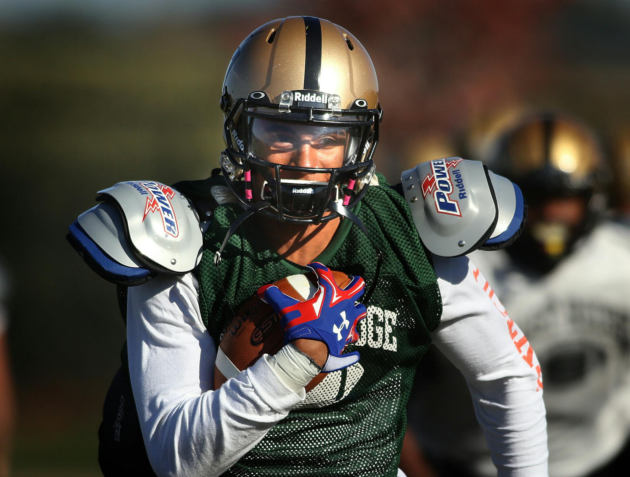 East Ridge junior Seth Green is ready to make his college choice Wednesday, having narrowed the field to three: Oregon, Michigan State and Minnesota. But first, the dual-threat quarterback will lead the unbeaten Raptors against Mounds View (5-1) in a Suburban East Conference showdown Friday.