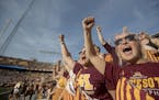 Gophers football fans cheered on the team in 2018 at TCF Bank Stadium. Minneapolis park officials reversed course hours after trying to limit parking 