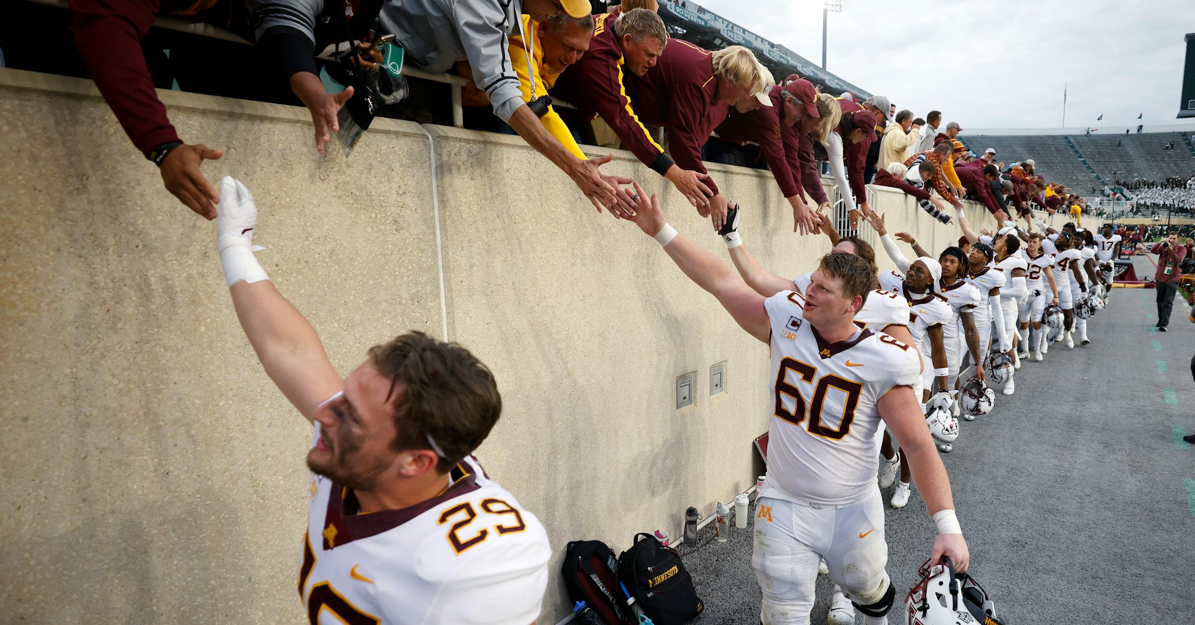 Five things we learned from the Gophers' 34-7 win at Michigan State