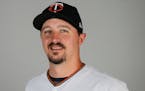 This is a 2020 photo of Blaine Hardy of the Minnesota Twins baseball team. This image reflects the Twins 2020 active roster as of Thursday, Feb. 20, 2