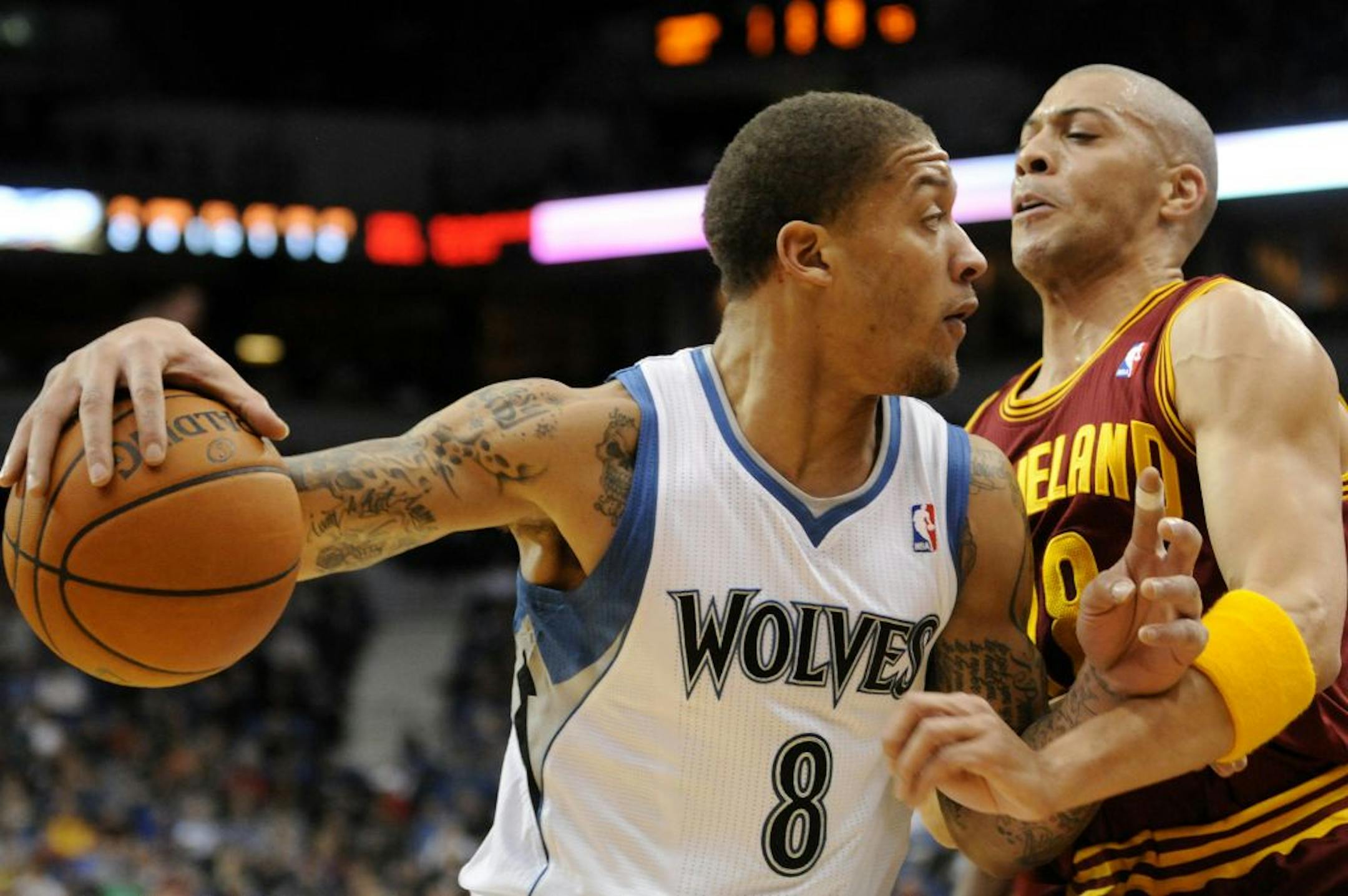 Timberwolves forward Michael Beasley