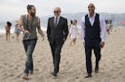 season 4, episode 1): Russell Brand, Rob Corddry and Dwayne Johnson in "Ballers."
photo: Jeff Daly/courtesy of HBO