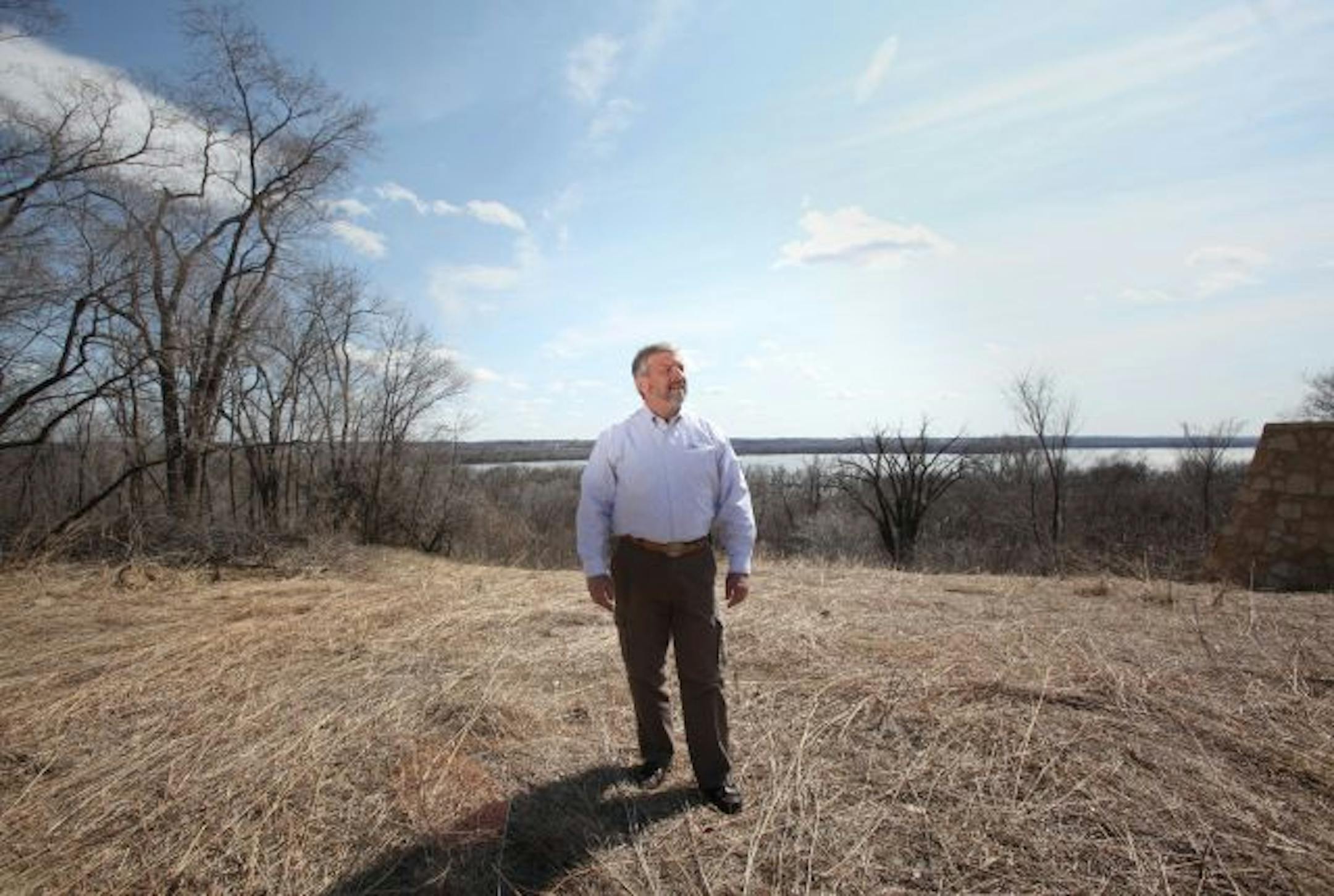 Ducks Unlimited CEO Dale Hall pictured at Minnesota Valley National Wildlife Refuge.