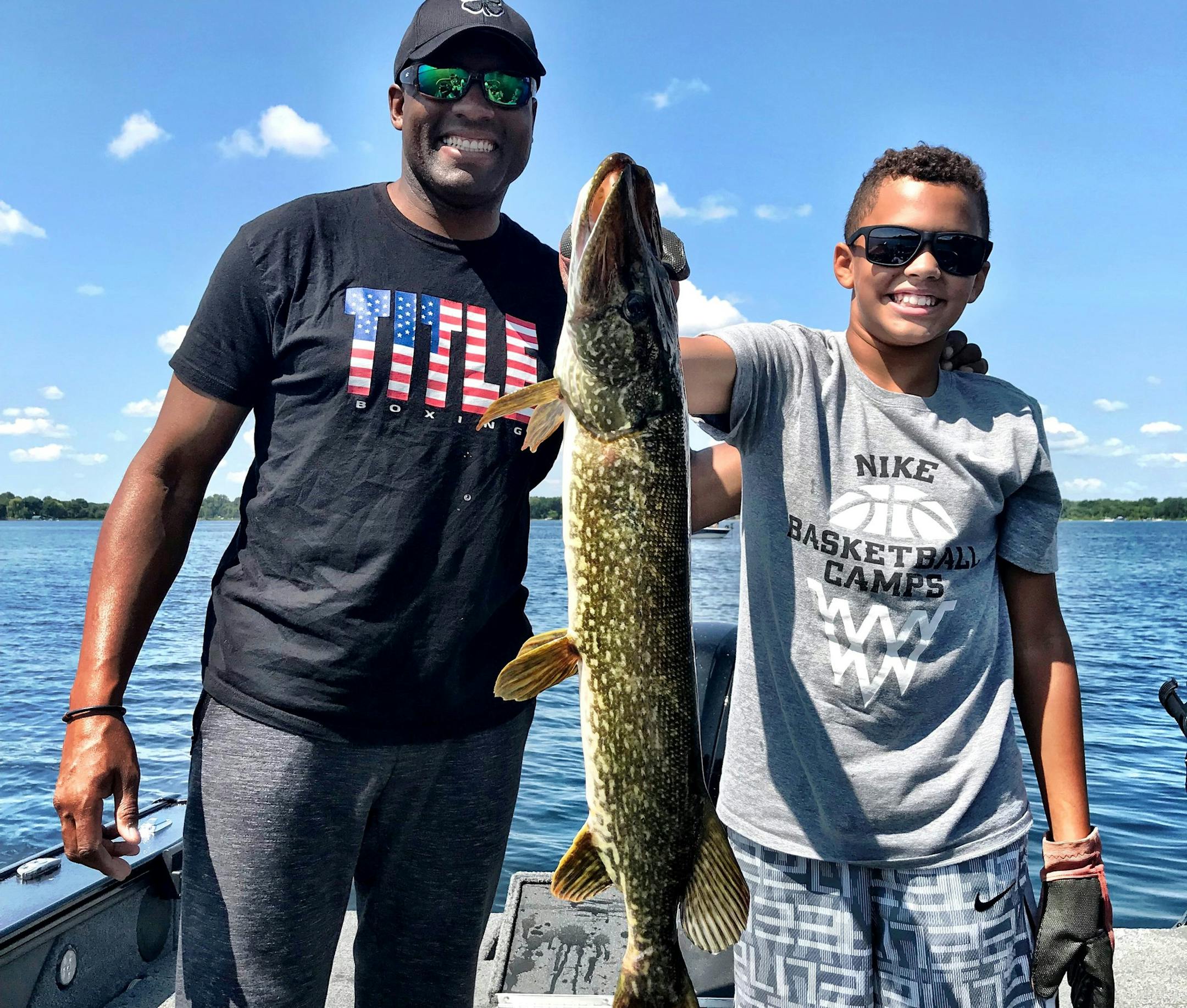 Sean Lumpkin, left, and Xavier Lumpkin.