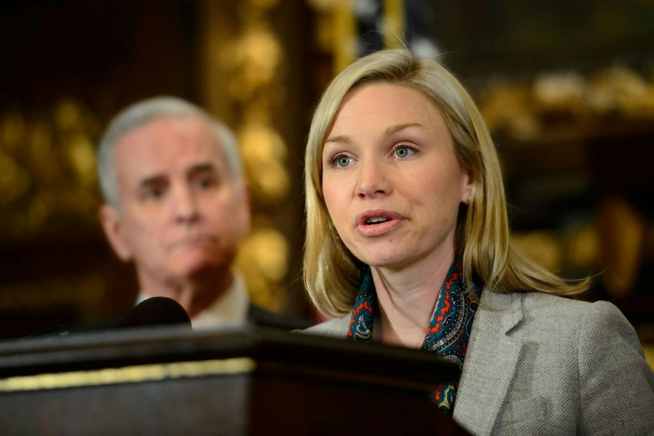 Governor Mark Dayton and Commissioner Katie Clark Sieben announced the Minnesota Job Creation Fund which will provide assistance for companies that hire new workers. The $24 million Minnesota Job Creation Fund, proposed by Governor Dayton and passed by the Minnesota Legislature in 2013, will replace the state's JOBZ program, which is set to expire in 2015. The new fund will provide up to $1 million to businesses after they meet certain criteria, including minimum requirements for job creation an