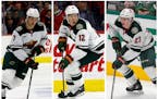 From left, Brock Faber, Matt Boldy and Marco Rossi are three reasons the Wild's final 30 games are worth watching.