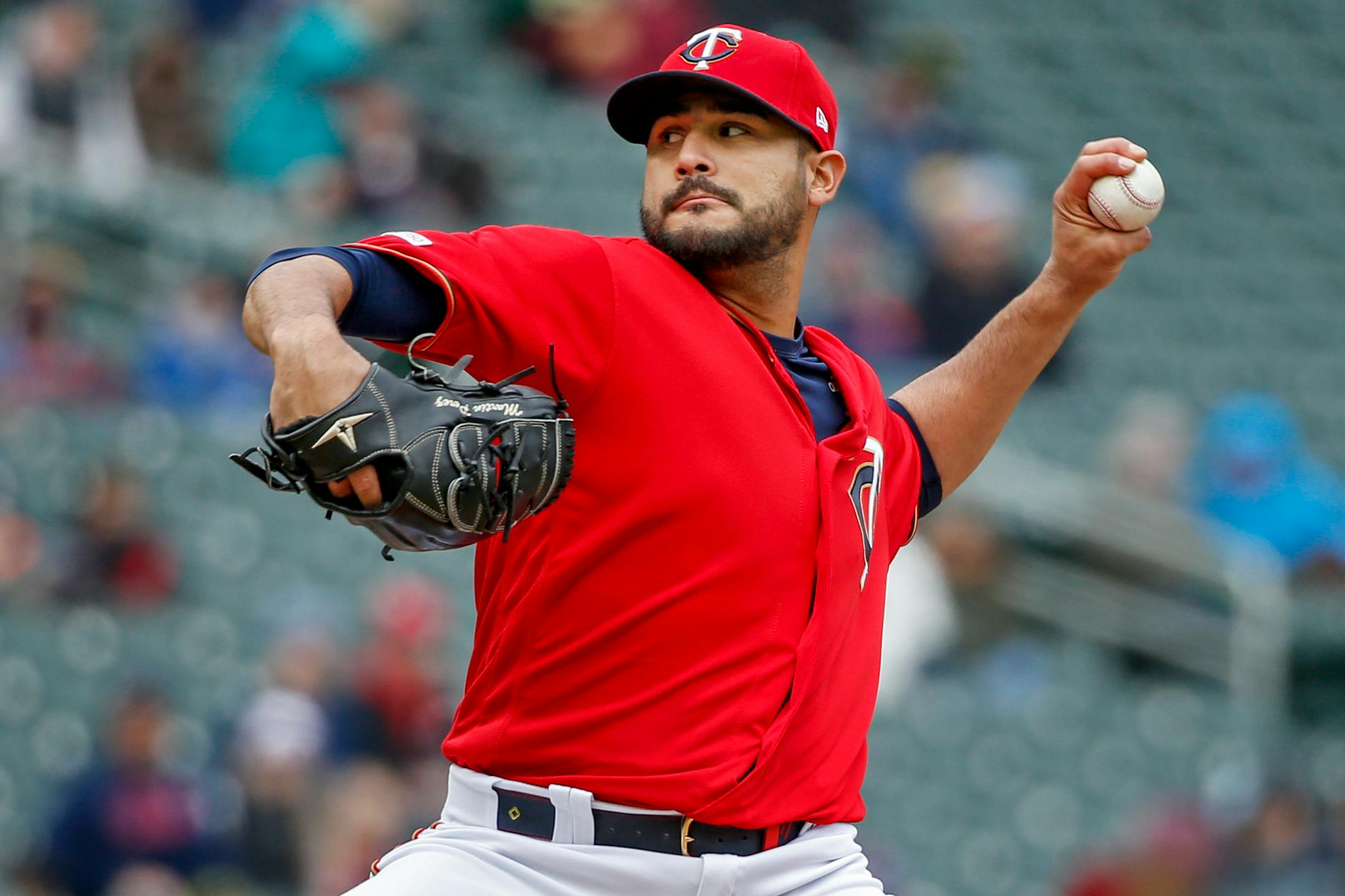 With snow expected in the Twins Cities this week, the Twins are concerned that it will upset the schedule they have for lefthander Martin Perez to merge into the rotation next Tuesday.