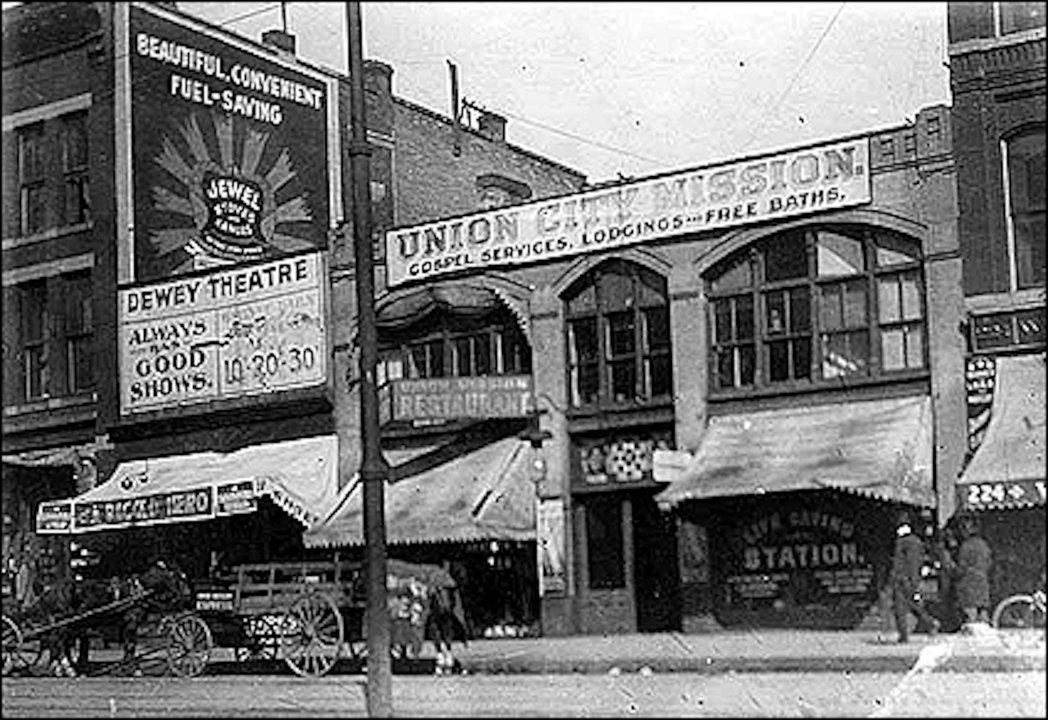 Union City Mission, Minneapolis, about 1900