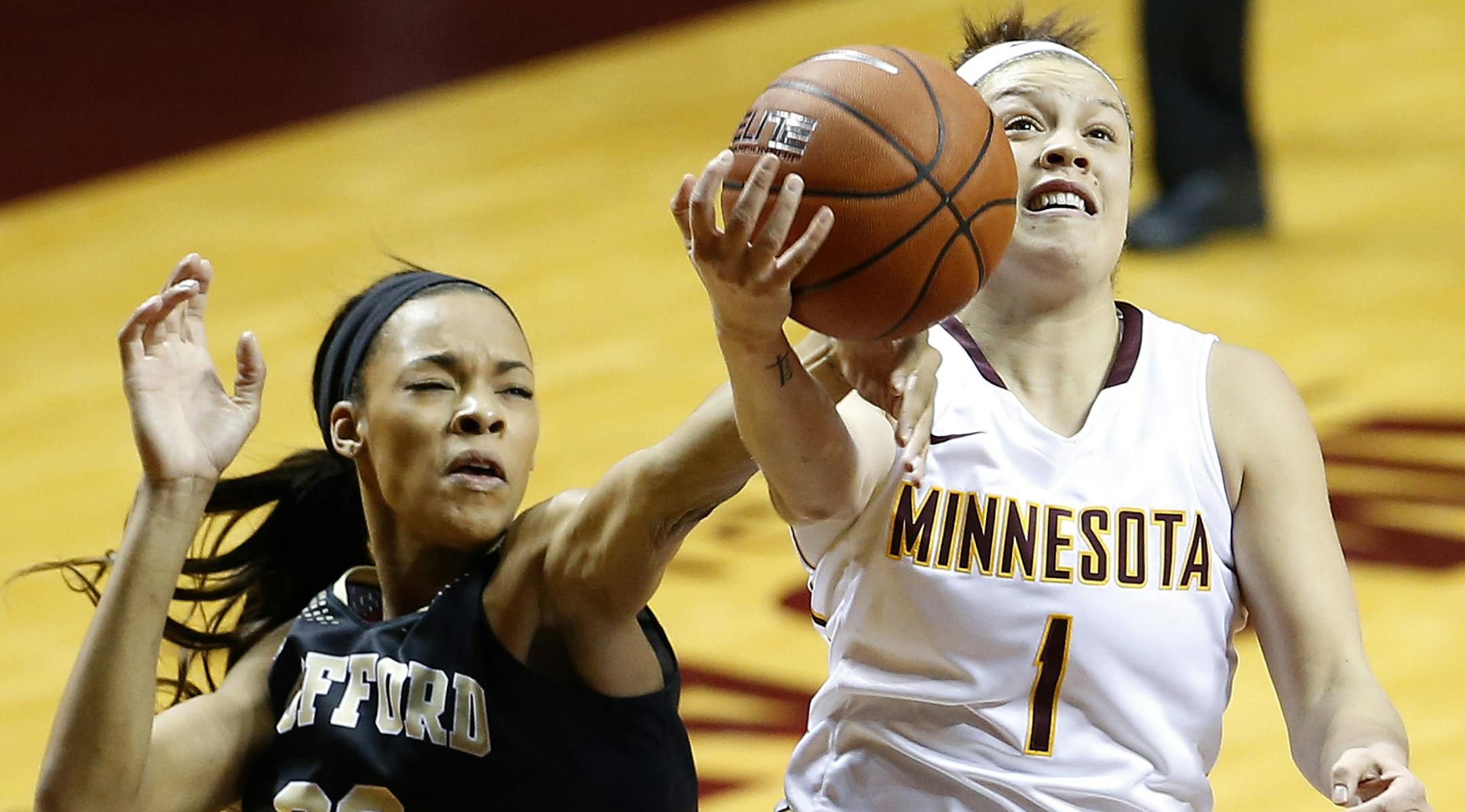 Rachel Banham, earlier this season.