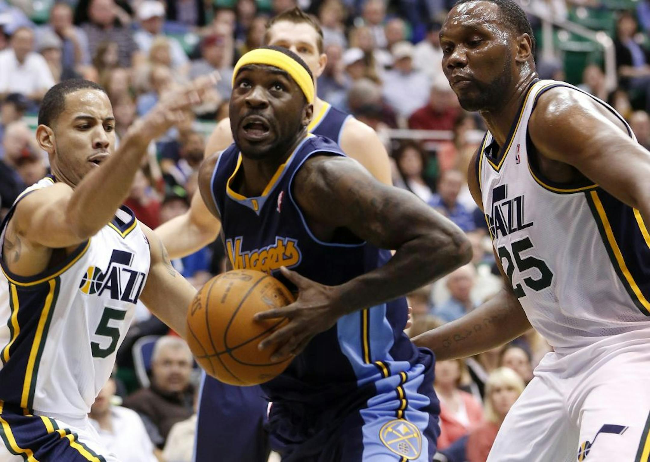 Denver Nuggets guard Ty Lawson