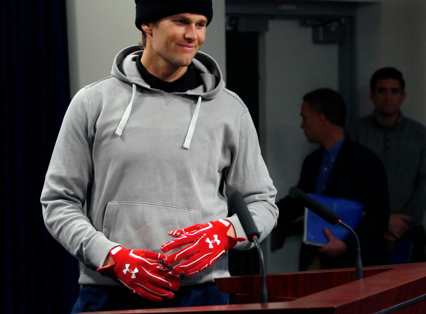 Tom Brady at Friday's practice.