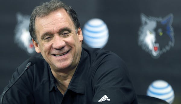 At Target Center in 2015, Flip Saunders hinted at the direction the Wolves would go in the NBA draft.