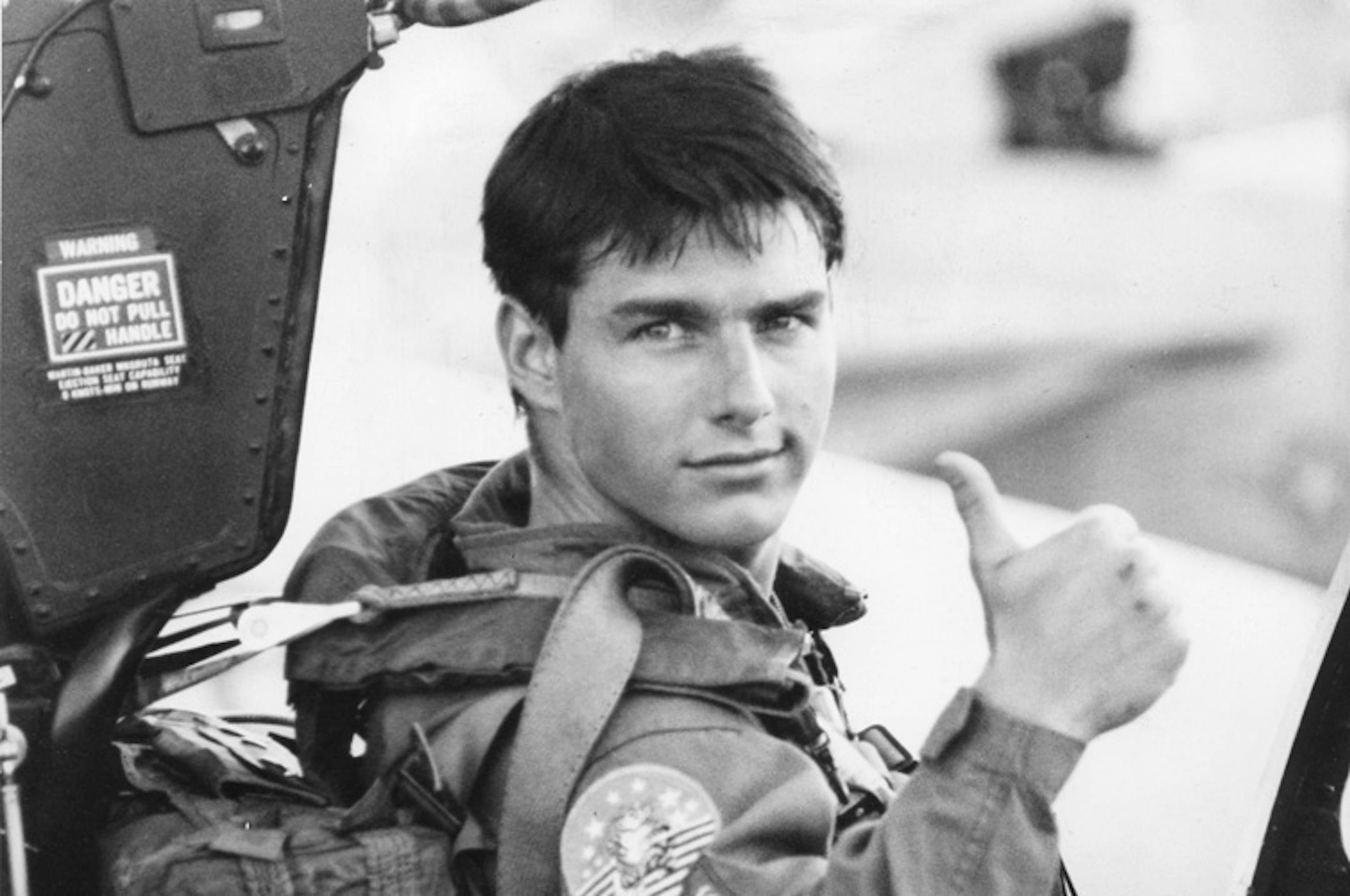 Tom Cruise in "Top Gun"