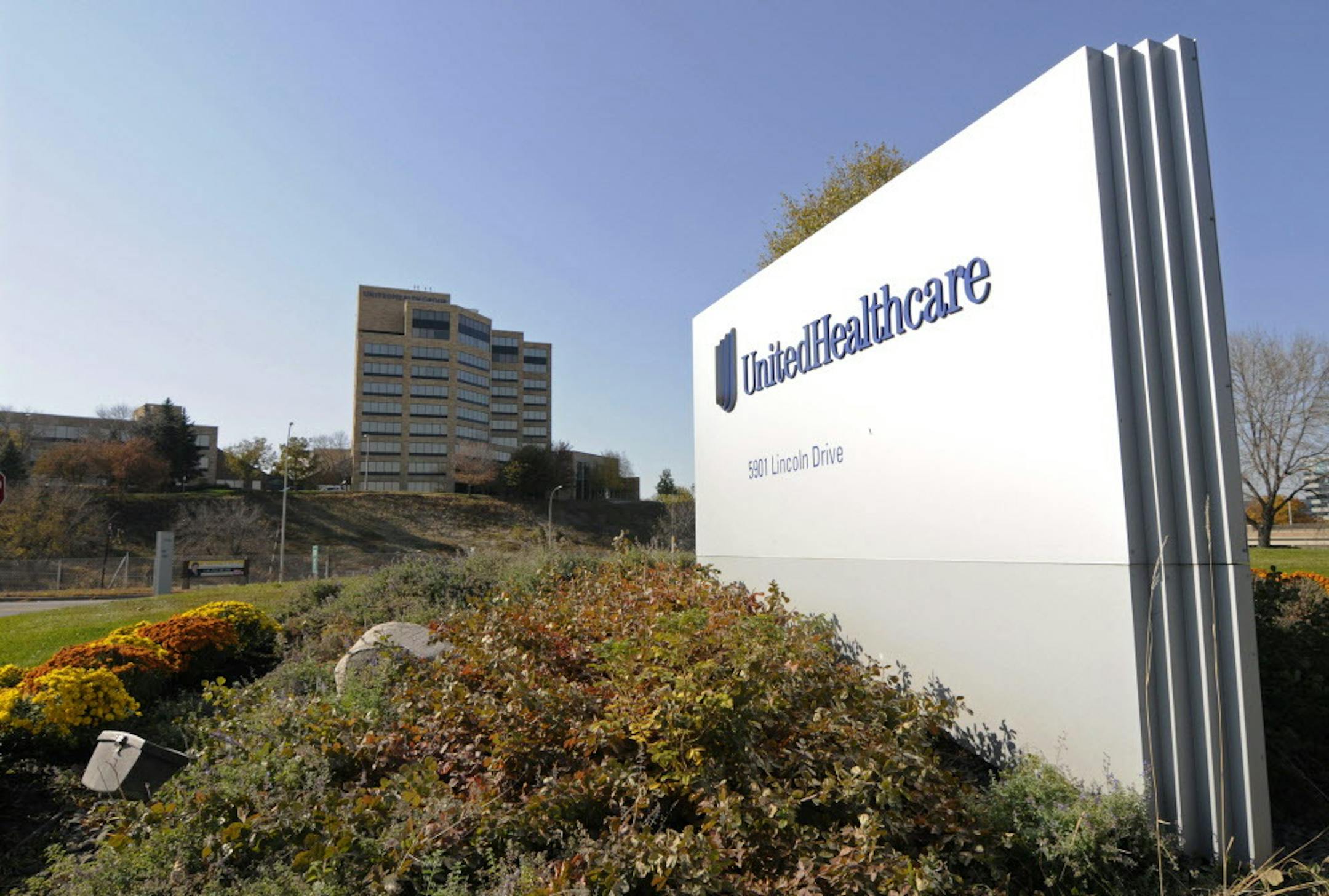 The UnitedHealth Group Inc.'s campus in Minnetonka.