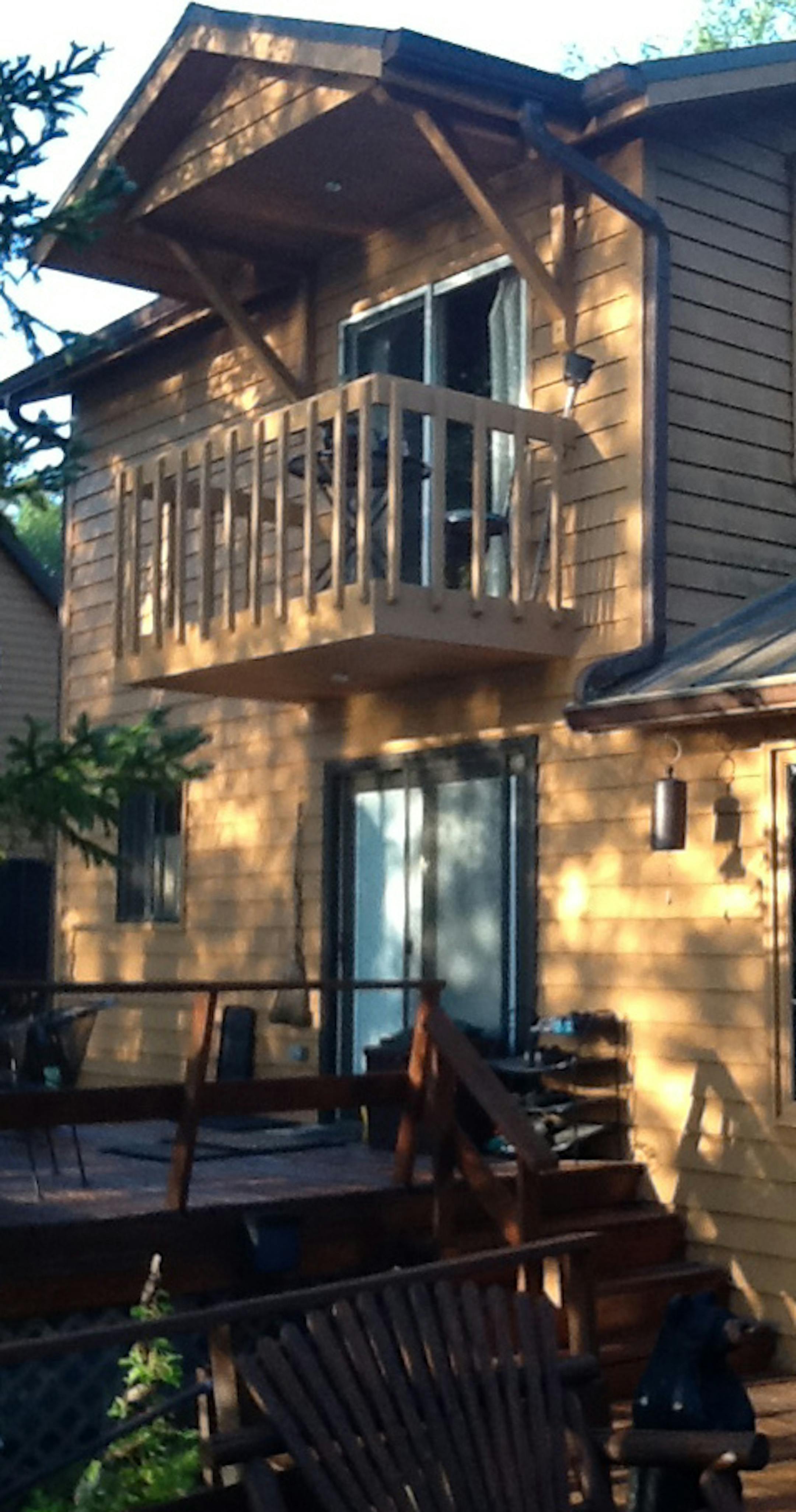 The writer and his wife spent their honeymoon at their hideaway south of Superior, Wis.