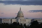 U.S. Capitol building at sunset in Washington, D.C., on Oct. 17, 2019. (Yuri Gripas/Abaca Press/TNS) ORG XMIT: 1693531