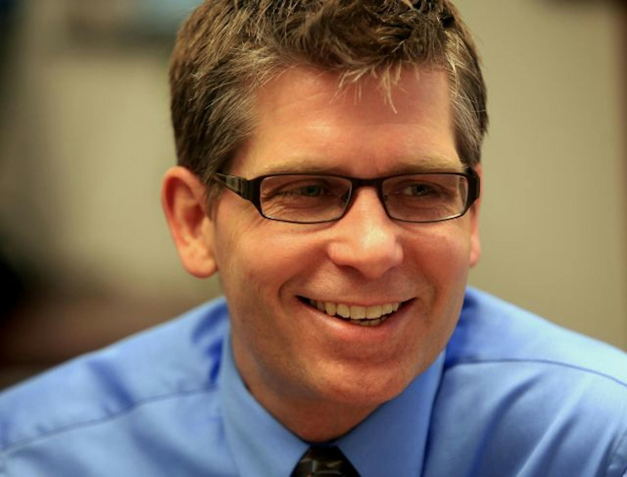 Jeff Ronneberg is working to plan for the future while the district is saddled with budget issues.