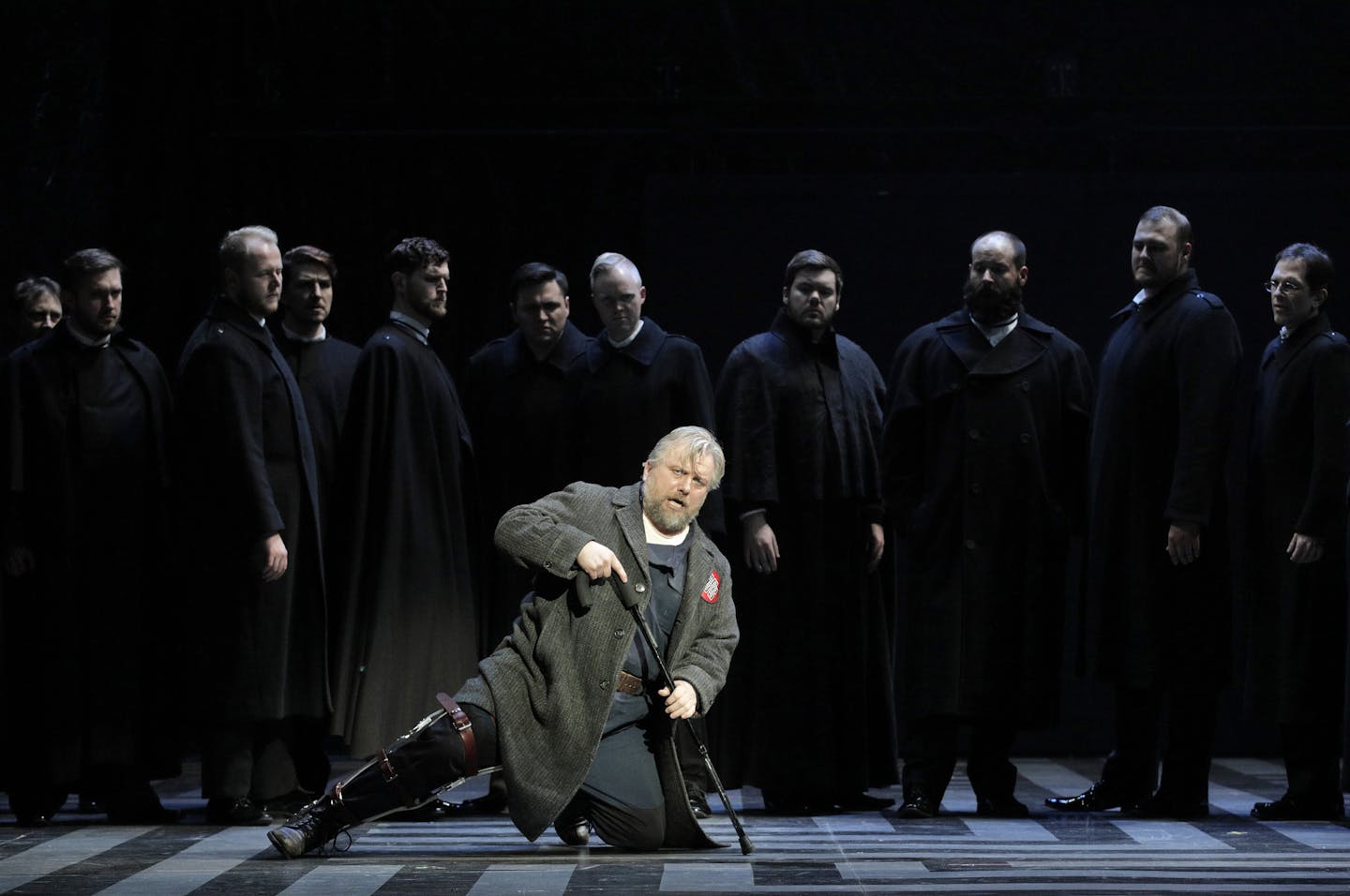 Olafur Sigurdarson as Rigoletto in Minnesota Opera production. Photo by Cory Weaver.