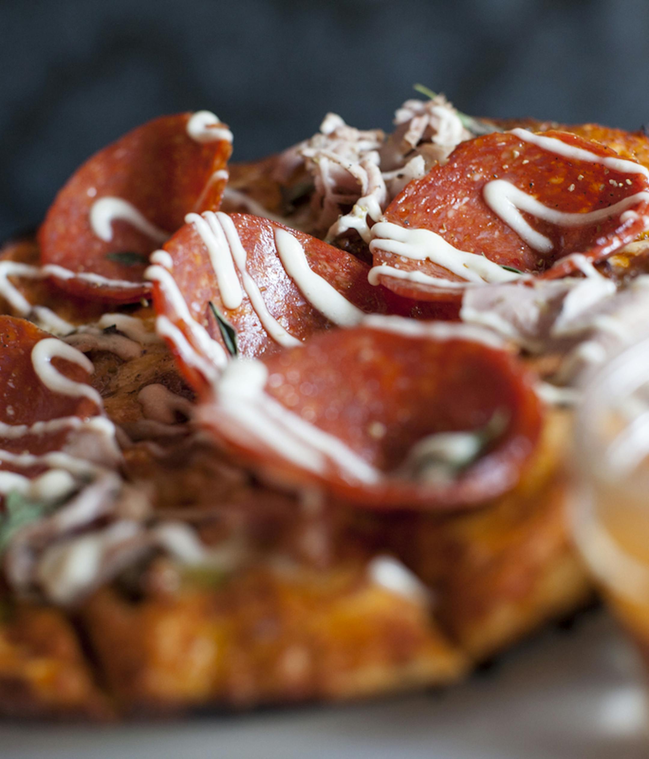 The Piggy Pie at Pig Ate My Pizza in Robbinsdale