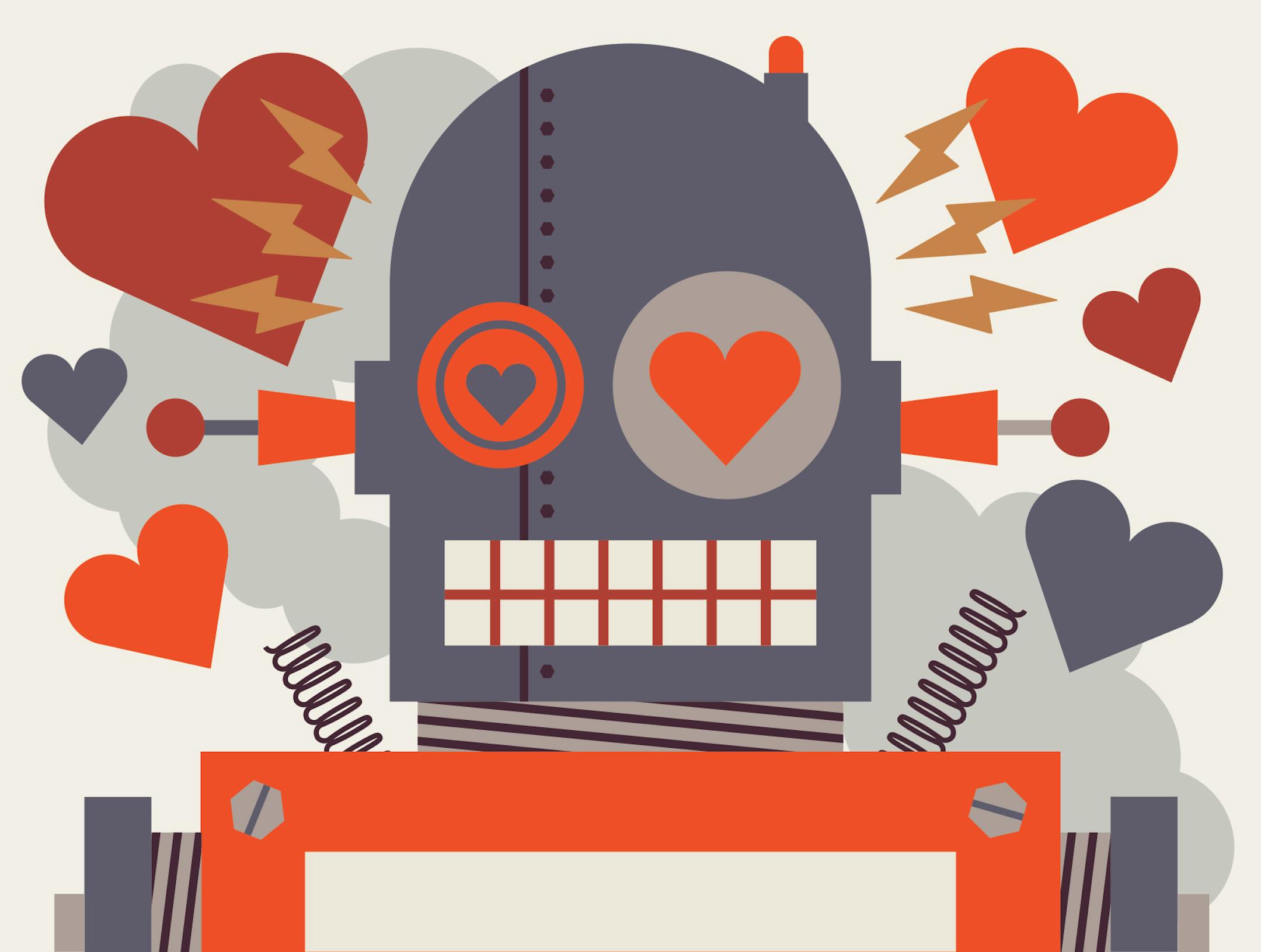 AI Robot Illustration